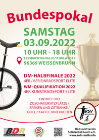 Plakat Bundespokal 2022